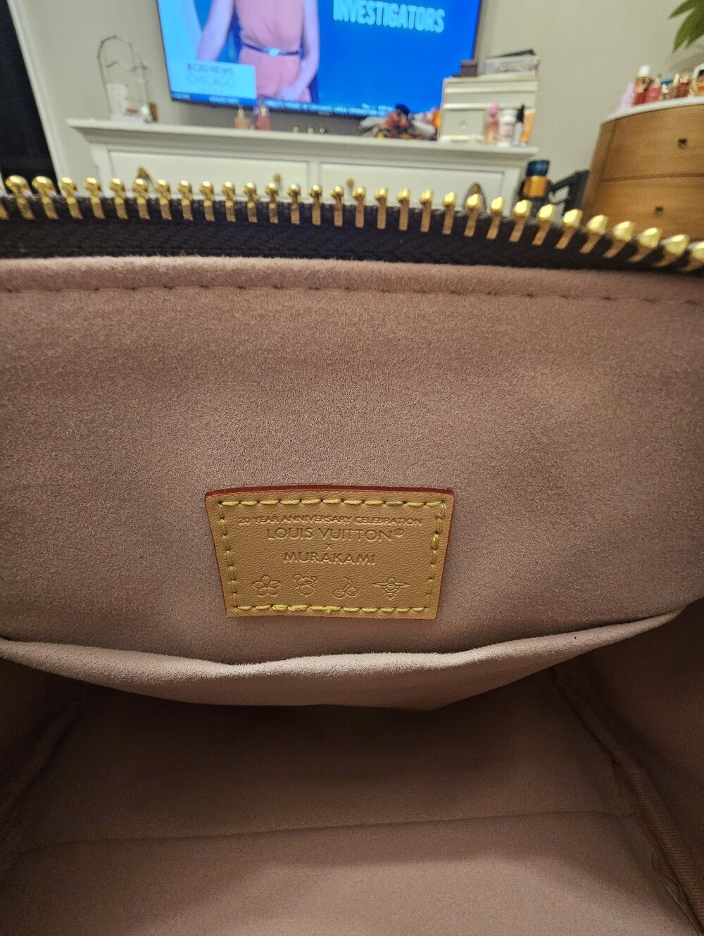 BEAUTIFUL LV x Takashi Murakami Speedy Bandoulière 25 Cherry Blossom Bag - Picture 7 of 16